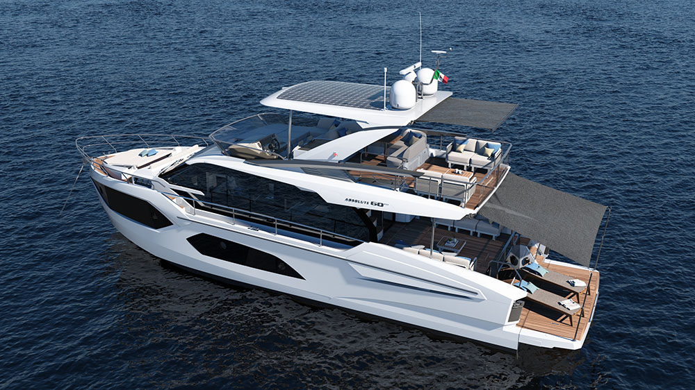Absolute FLY 60 PRISMA - новая революционная модель от верфи Absolute Yachts